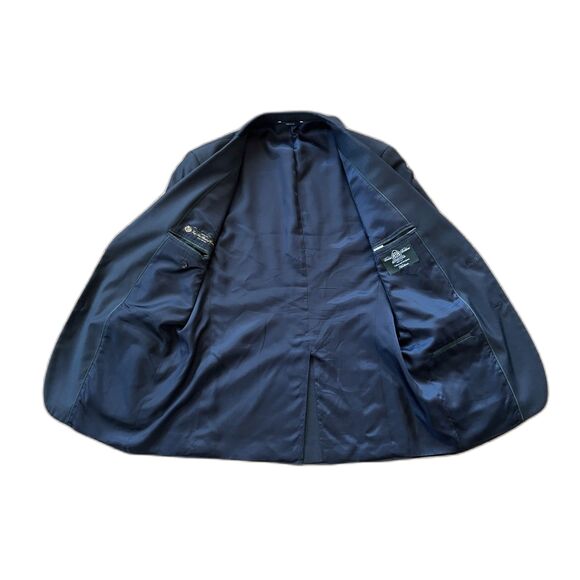Brooks Brothers Blue Madison Loro Piana Blazer Sports Jacket Coat Mens Size 41R - Picture 4 of 10